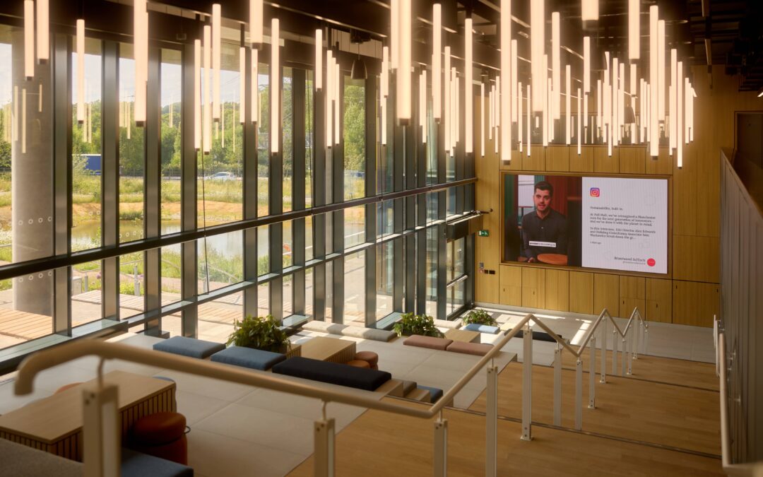 birdseye view of bhic event space