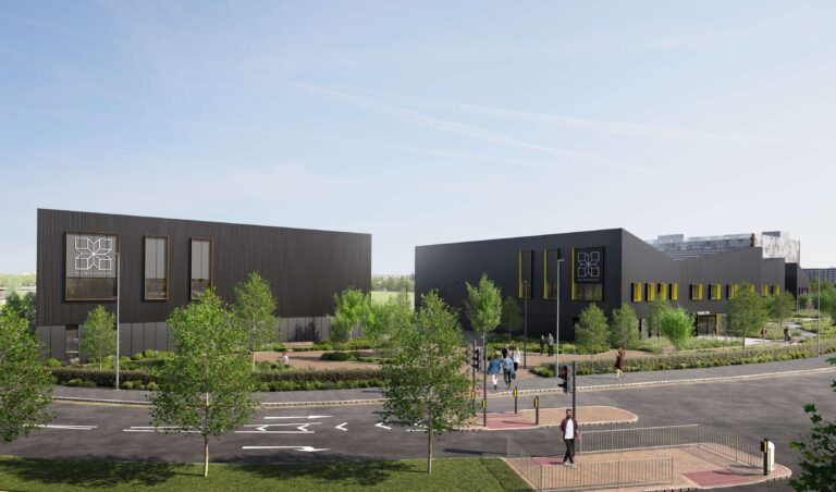 CGI of new mix manchester site