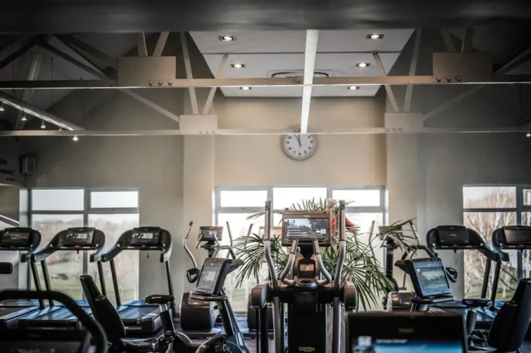 view of gym equipment